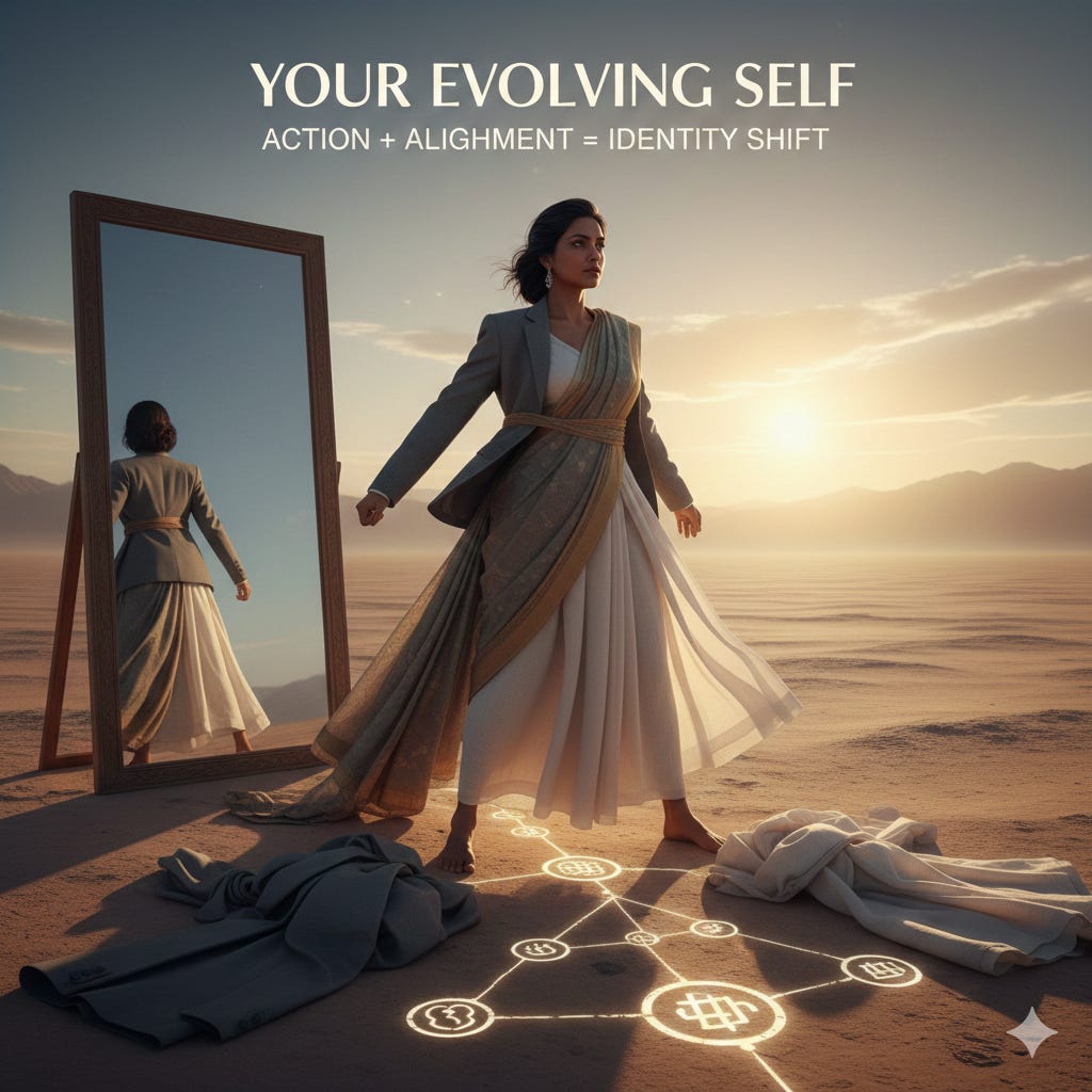 Are You Living Your Life Or Just Performing for a Ghost in the Mirror