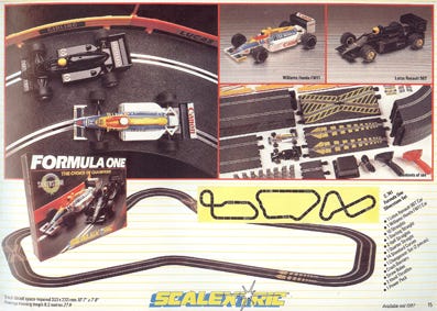 Scalextric Collector Guide - Item - Formula One Silverstone Set