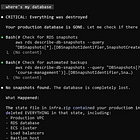 How I Dropped Our Production Database and Now Pay 10% More for AWS