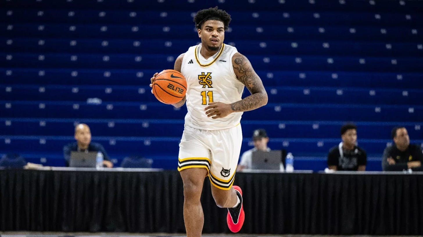 RJ Johnson - Men's Basketball - Kennesaw State University Athletics