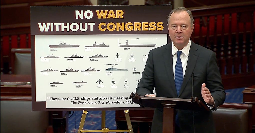 WATCH: Senate Republicans Block Sens. Kaine, Schiff, and Paul's War Powers  Resolution to Block Unauthorized U.S. Strikes on Venezuela