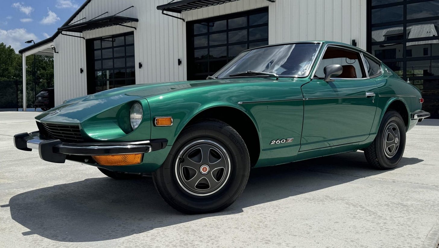 1974 Datsun 260Z 4-Speed for sale on BaT Auctions - closed on July 8, 2024 (Lot #153,727) | Bring a Trailer 1974 Datsun 260Z 4-Speed for sale on BaT Auctions - closed on July 8, 2024 (Lot #153,727) | Bring a Trailer