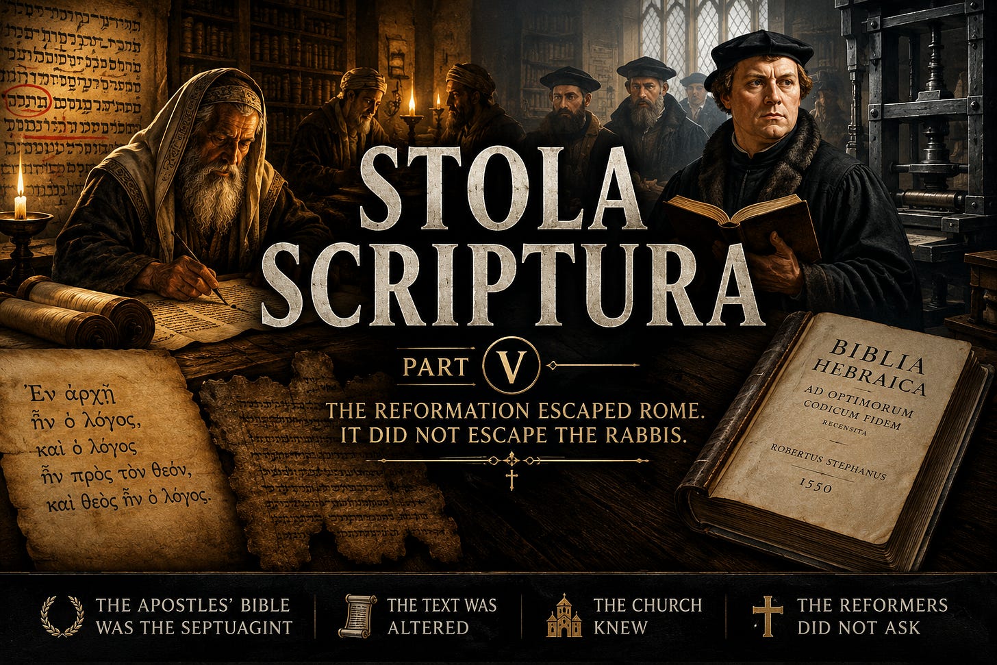 Stola Scripture V: The Reformers and their Error