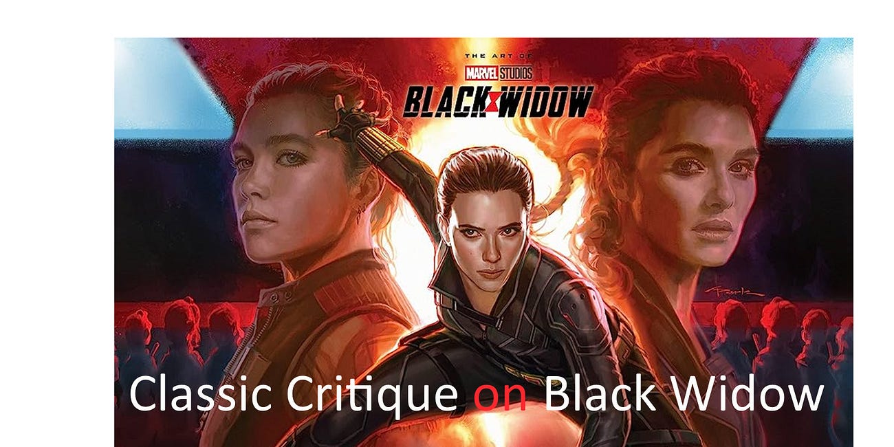 Why the Black Widow Sucked: