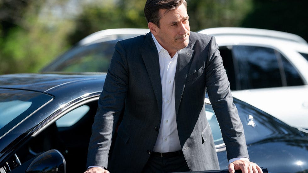 Jon Hamm in “Your Friends & Neighbors,” premiering April 11, 2025 on Apple TV+.