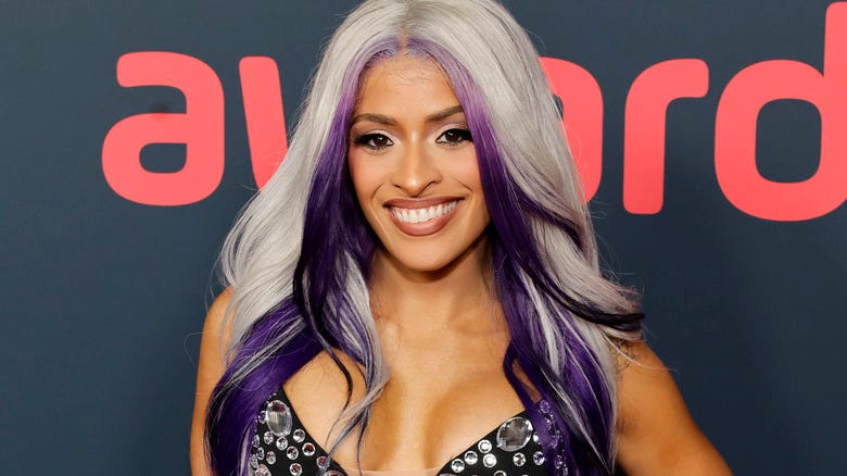 Zelina Vega smiling