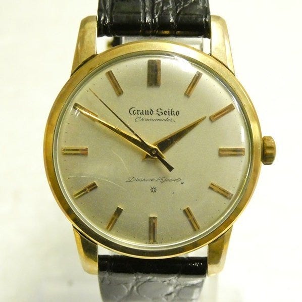 Never let a tragedy go to waste - the Grand Seiko guy