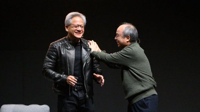 SoftBank sells Nvidia stake for $5.8bn to fund AI investments