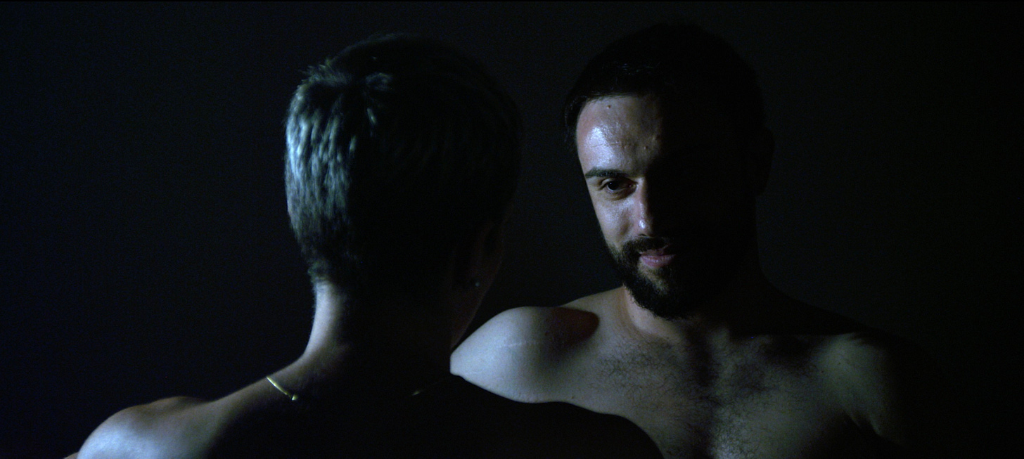 Still frame from Amongst Us (2015), a short film by Gonzalo Escobar Mora.