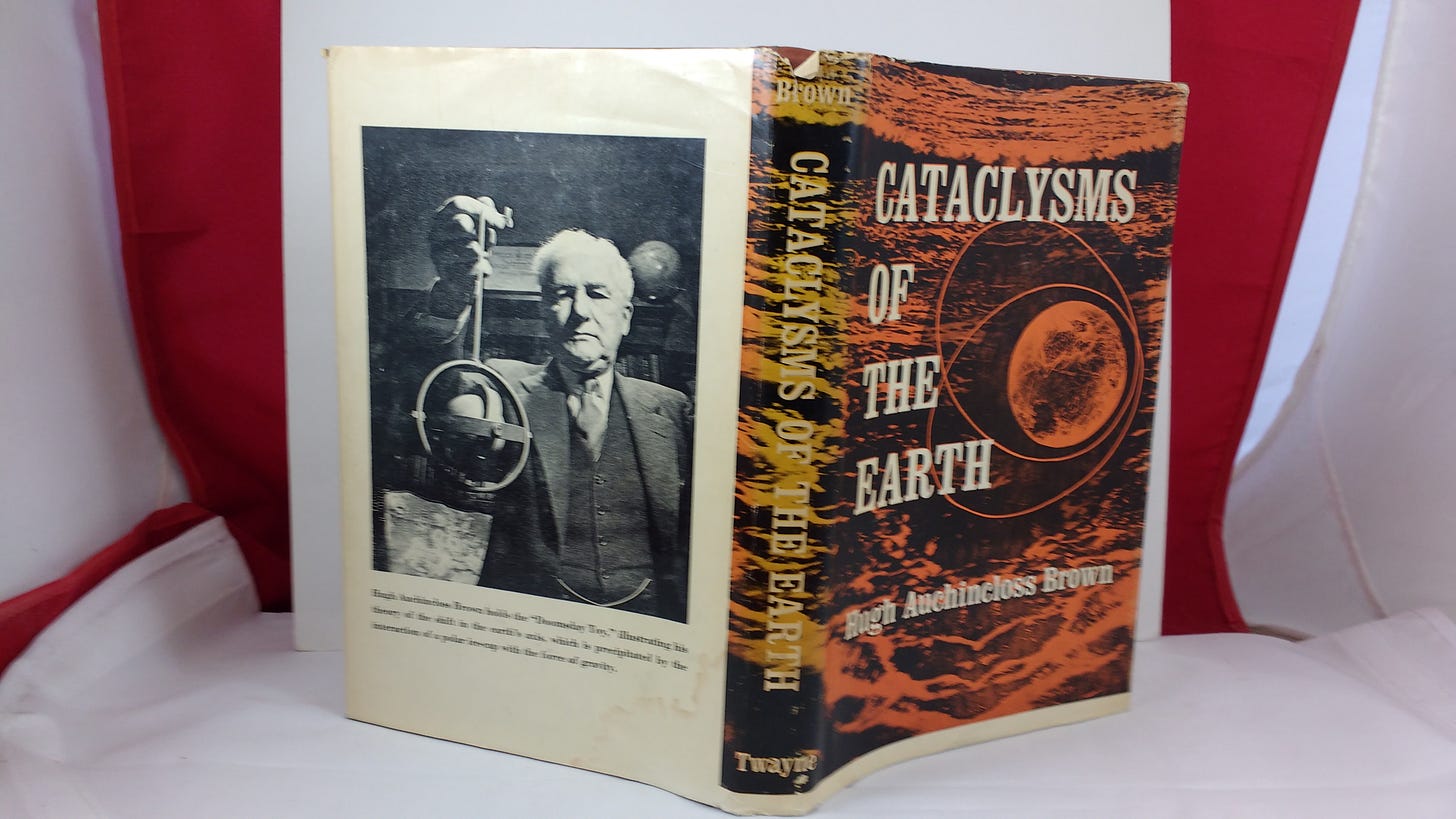 CATACLYSMS OF THE EARTH by Brown, Hugh Auchincloss and Phillip C.  Flayderman (editor): Near Fine Hardcover (1967) 1st Edition | Live Oak  Booksellers