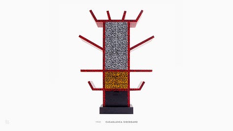Ettore Sottsass’s selected works.