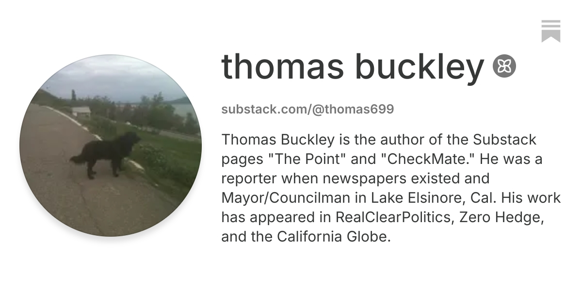 thomas buckley | Substack