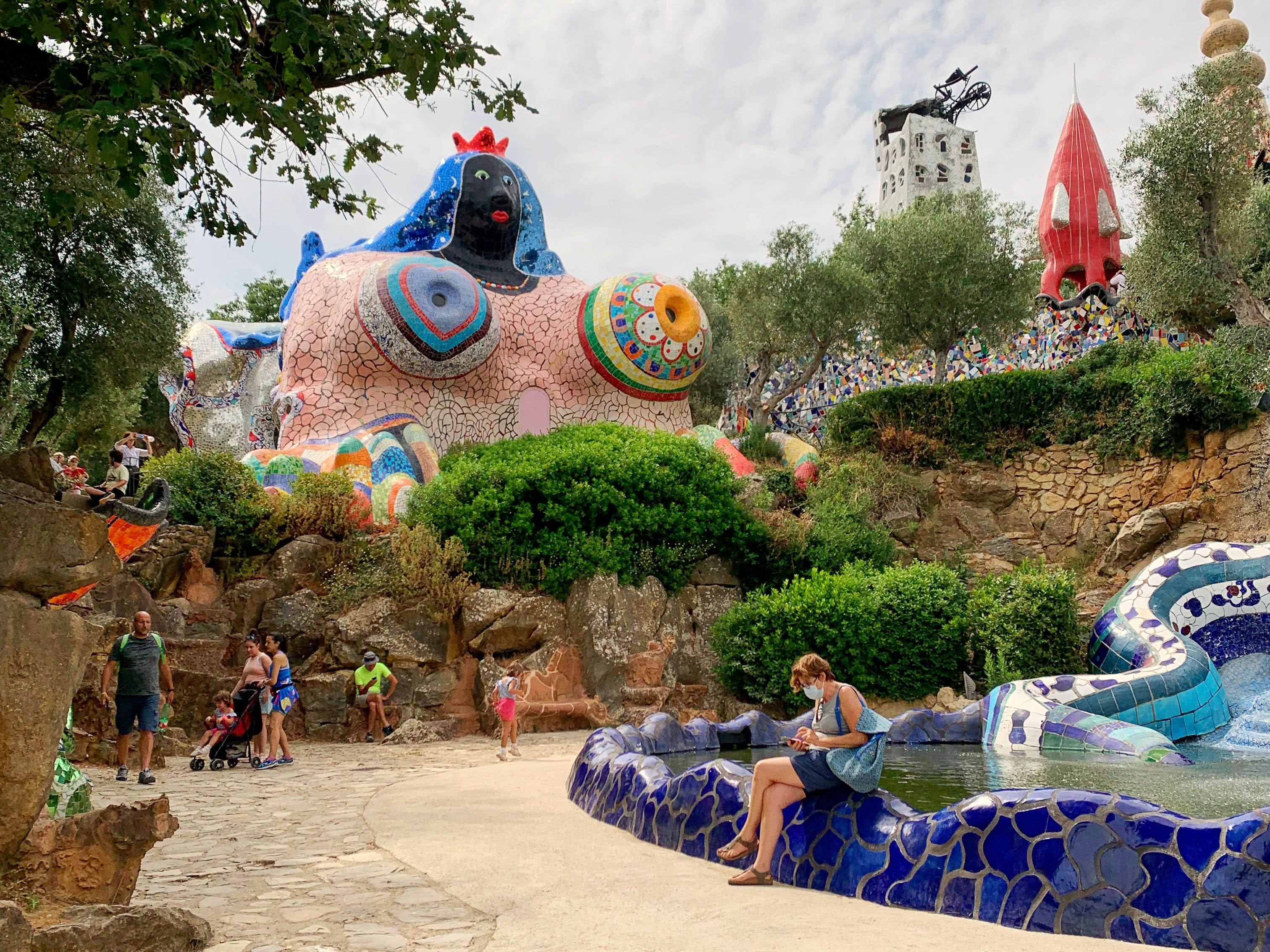 その他 1980s Taro & Anthurium Tropical Carving 🌺 Tropical vibes in full bloom! Bold Birds of Paradise, striking