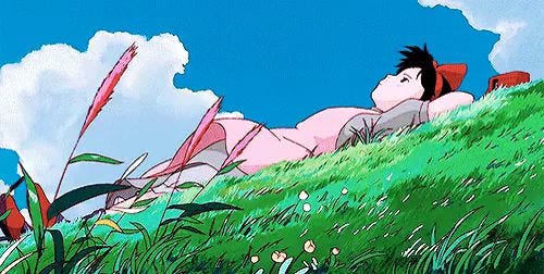 Lying On Grass Anime - Recherche Google