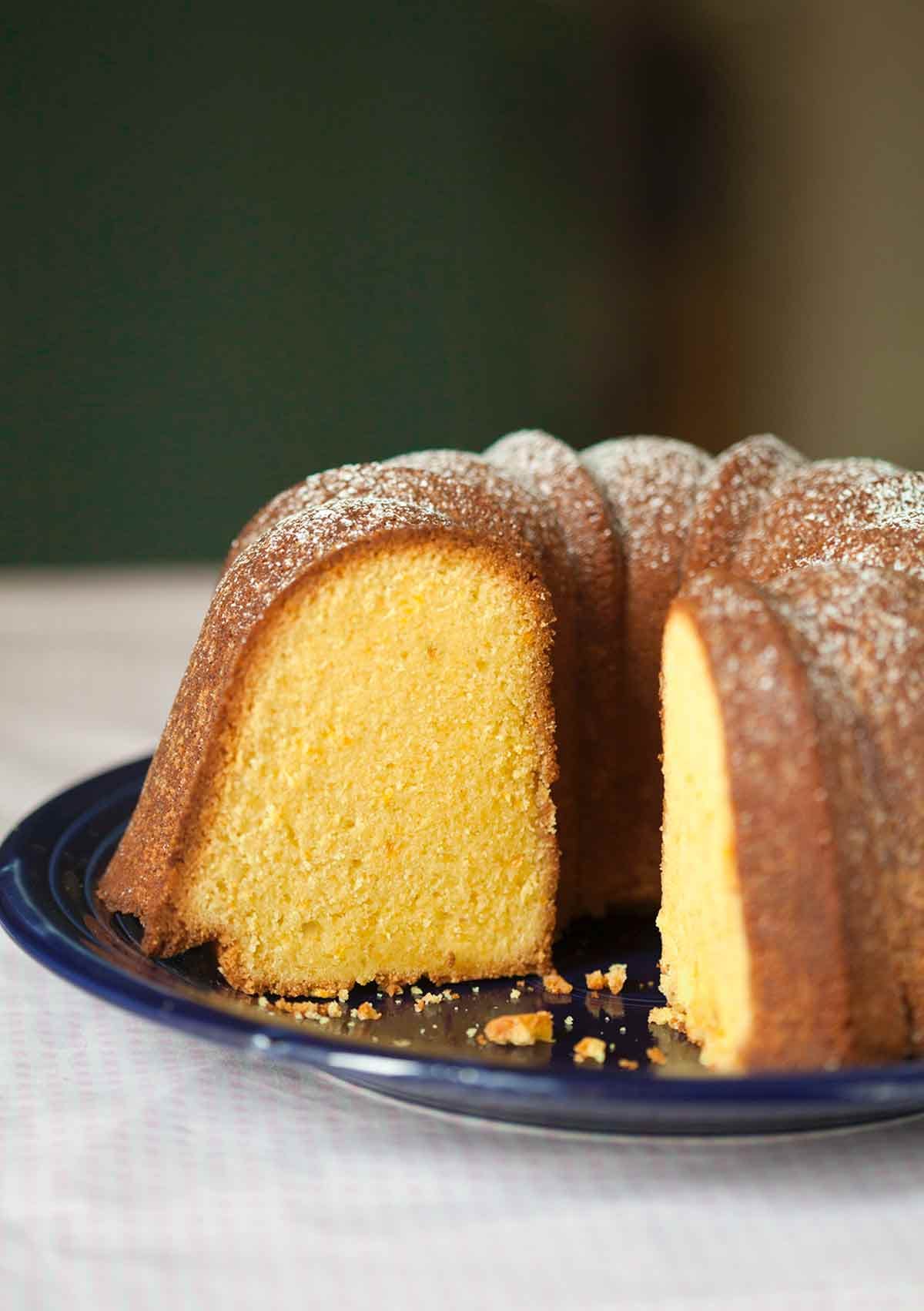 Portuguese Orange Olive Oil Cake