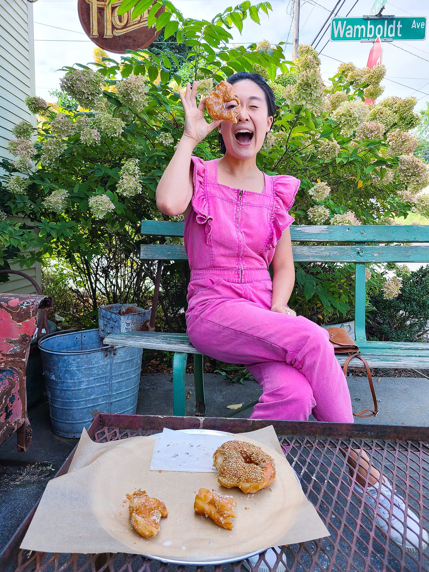 Hole Doughnuts enjoyment