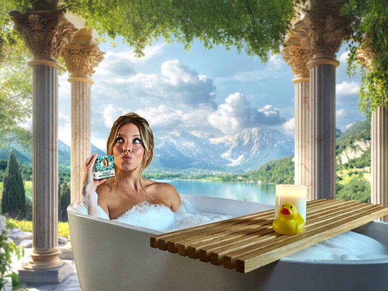 Sydney Sweeney and Dr. Squatch Launch Soap Infused With Actress's Bathwater  - The New York Times