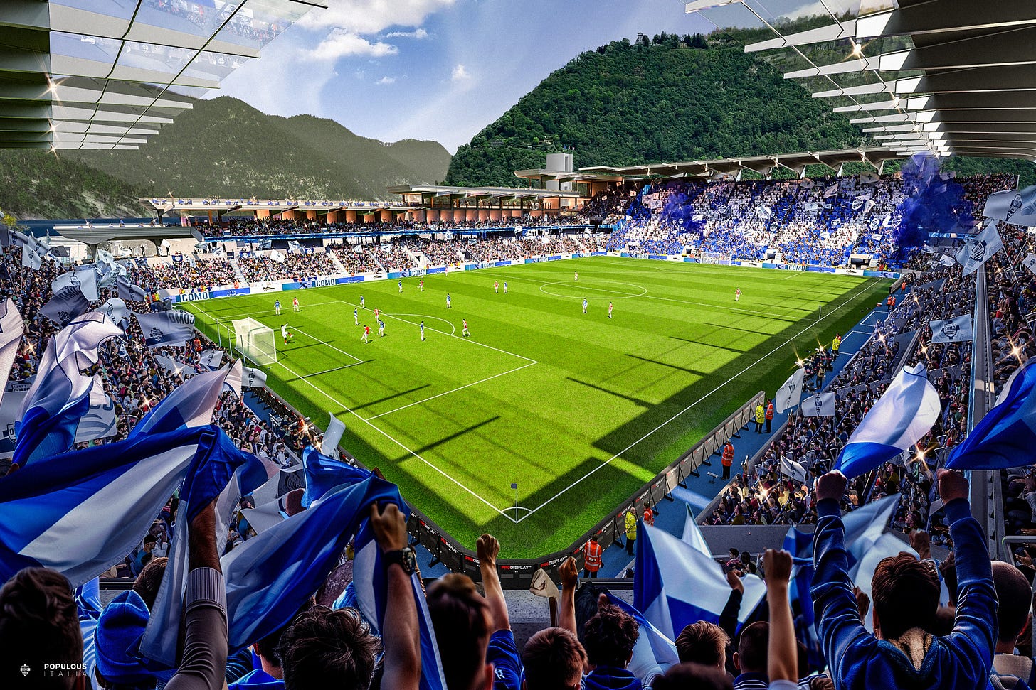 The First Phase of Stadio | Como 1907 Official Site