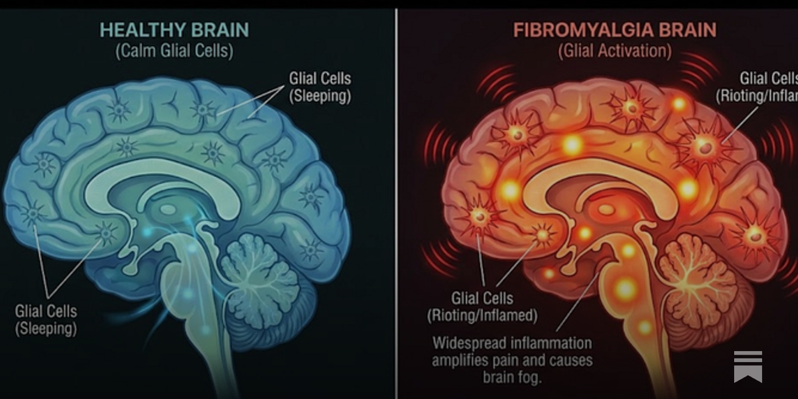 Fibromyalgia 2: Your Brain is on Fire (Literally) Fibromyalgia 2: Your Brain is on Fire (Literally)