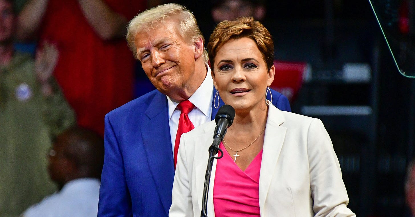 Trump wants Kari Lake to lead Voice of America. She's the latest losing  candidate set to join his team