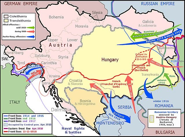 File:Austria-Hungary in WWI.jpg - Wikimedia Commons