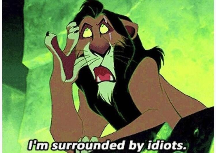 I'm surrounded by idiots” : r/TopCharacterTropes