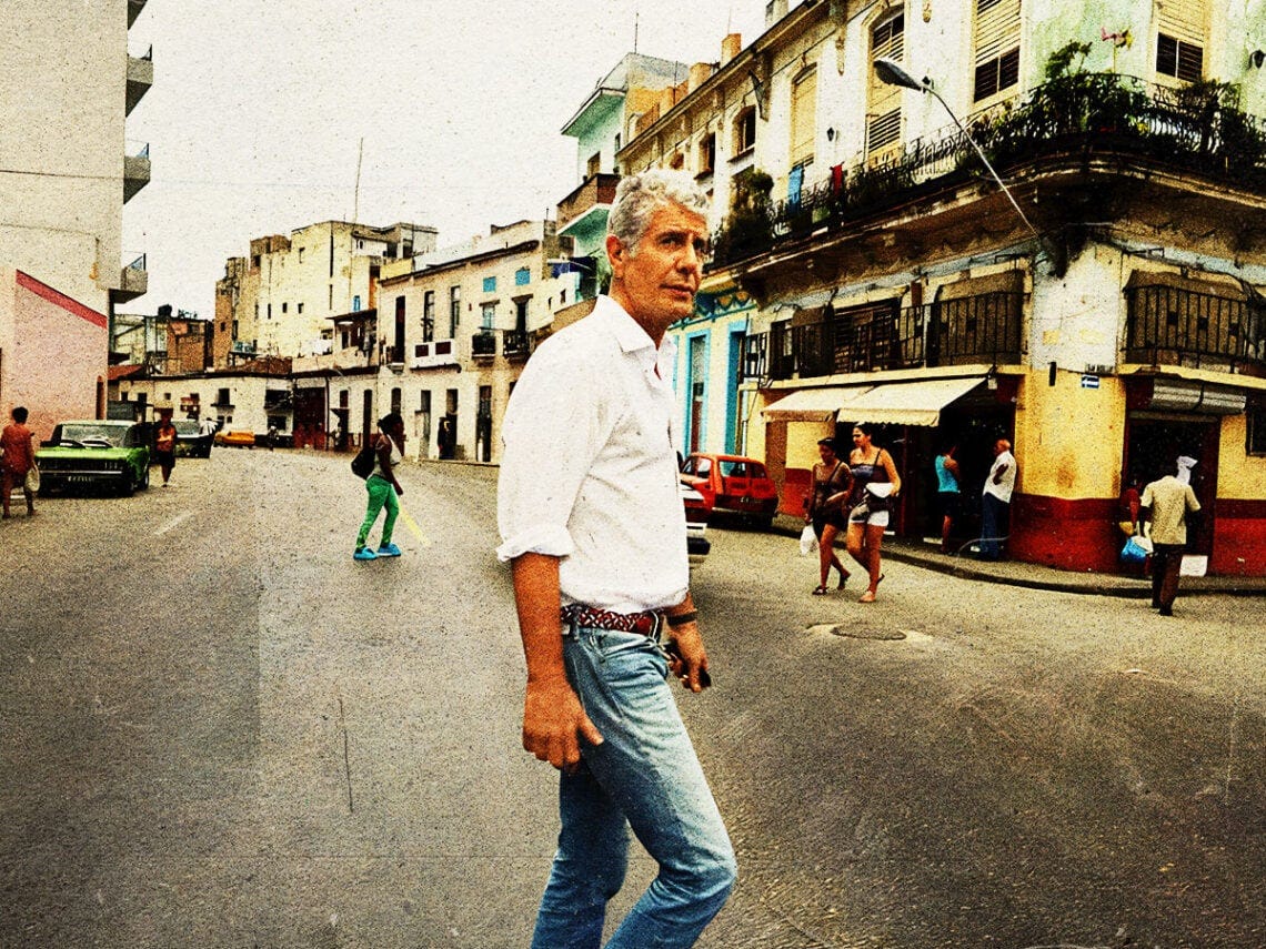 The worst place Anthony Bourdain ever visited: "A low point"