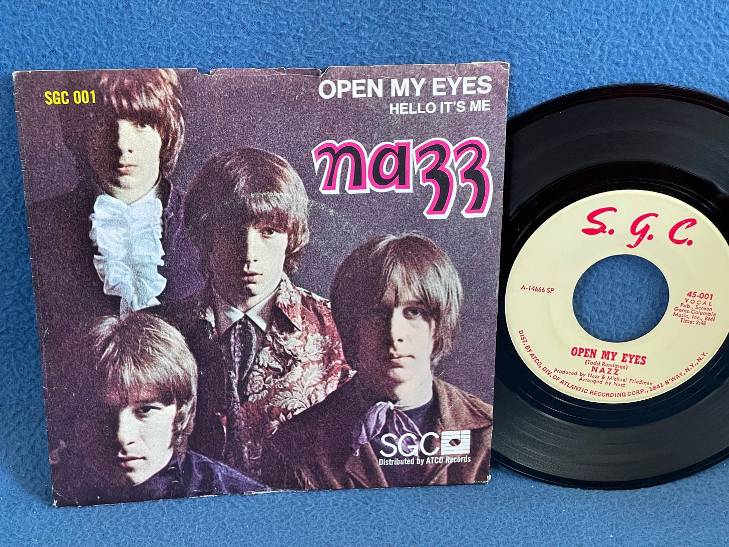 Vintage NAZZ open My Eyes / Hello It's Me - Etsy