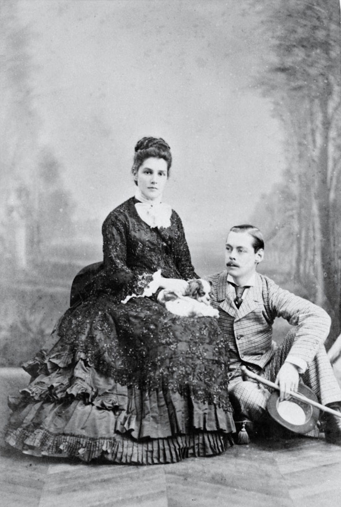 A person and person in a dress
AI-generated content may be incorrect.