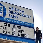Can This Terminally Ill ALS Patient Change Jeff Flake's Vote On The GOP Tax Scam? Let's Hope So!
