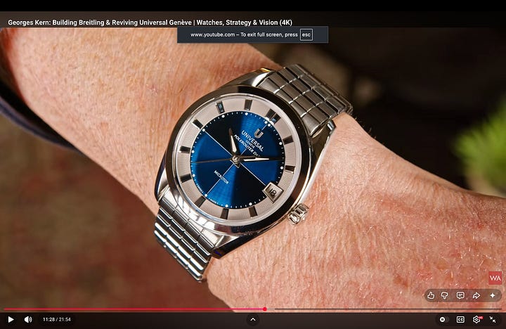 The first live images I've seen of the new Polerouter and Compax