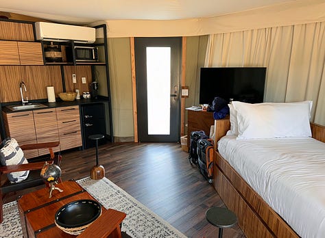 Savannah Sunset Resort New Jersey glamping tents