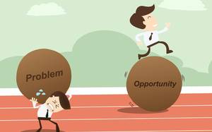 An opportunity hides in every challenge - bloc An opportunity hides in every challenge - bloc