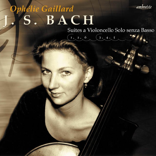Suite 1, BWV 1007: I. Prélude - song and lyrics by Johann Sebastian Bach,  Ophélie Gaillard | Spotify