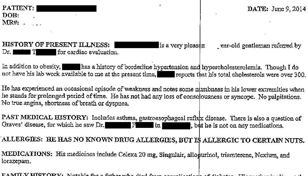Table Collapses During Stress Test - by Med Mal Reviewer
