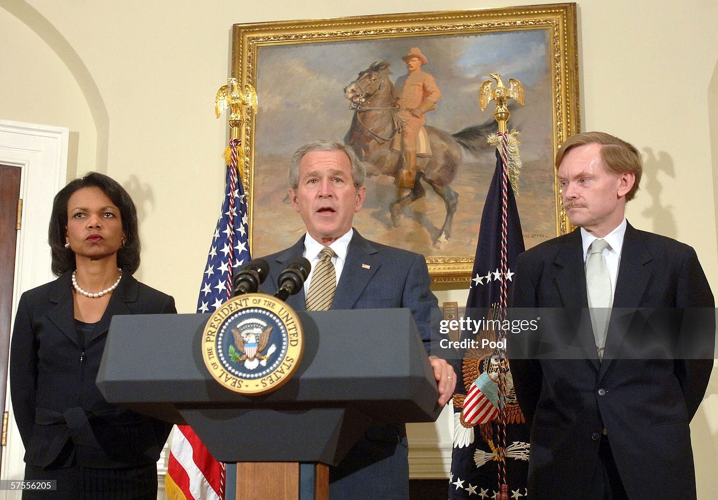 President Bush Discusses Darfur Genocide
