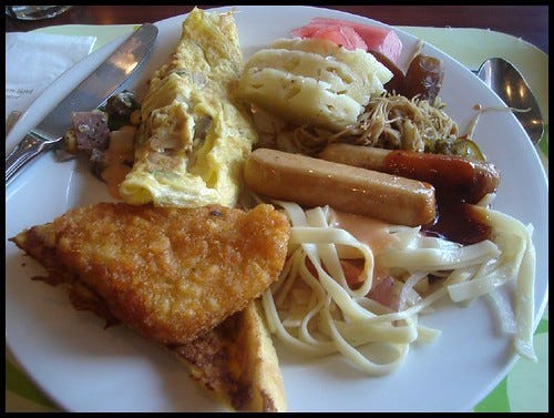 breakfast at Timesquare