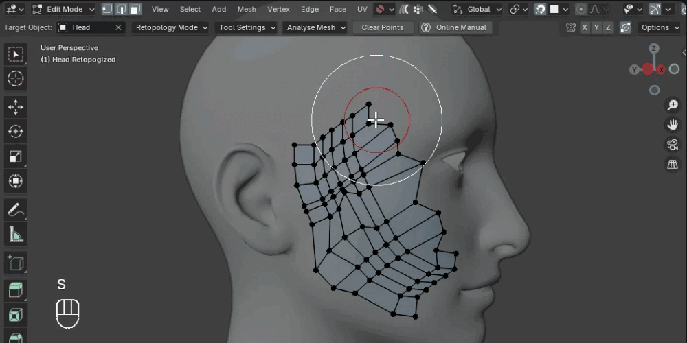 Get This Maya-Inspired Blender Retopology Tool