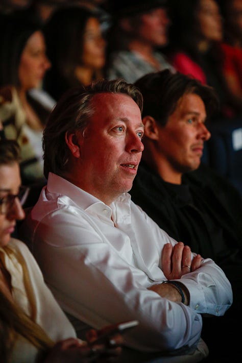 Photos from Brian Muraresku's talk at PAUA Paris 2023