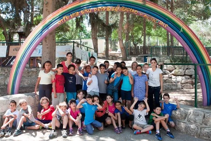 Israeli and Palestinian children at Neve Shalom / Wahat al-Salam (Oasis of Peace)