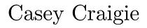 Casey Craigie