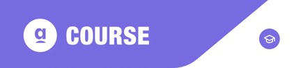 Purple and white banner with the logo of Apolitcal and the word “Course”. Purple and white banner with the logo of Apolitcal and the word “Course”.