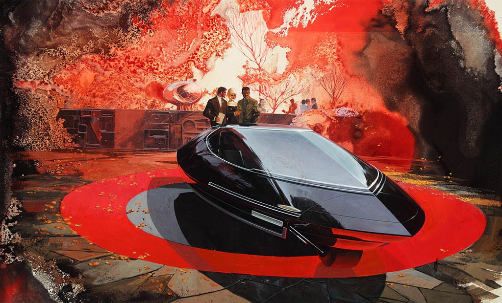 Sentinel: Steel Couture - Syd Mead - Futurist by Syd Mead