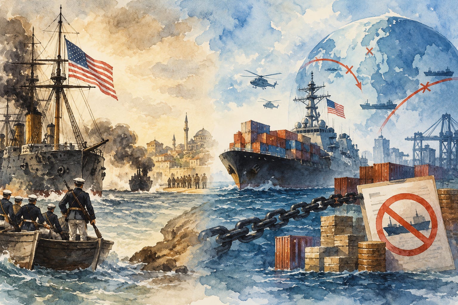 FROM GUNBOAT DIPLOMACY TO SANCTIONS - by CEM GURDENİZ