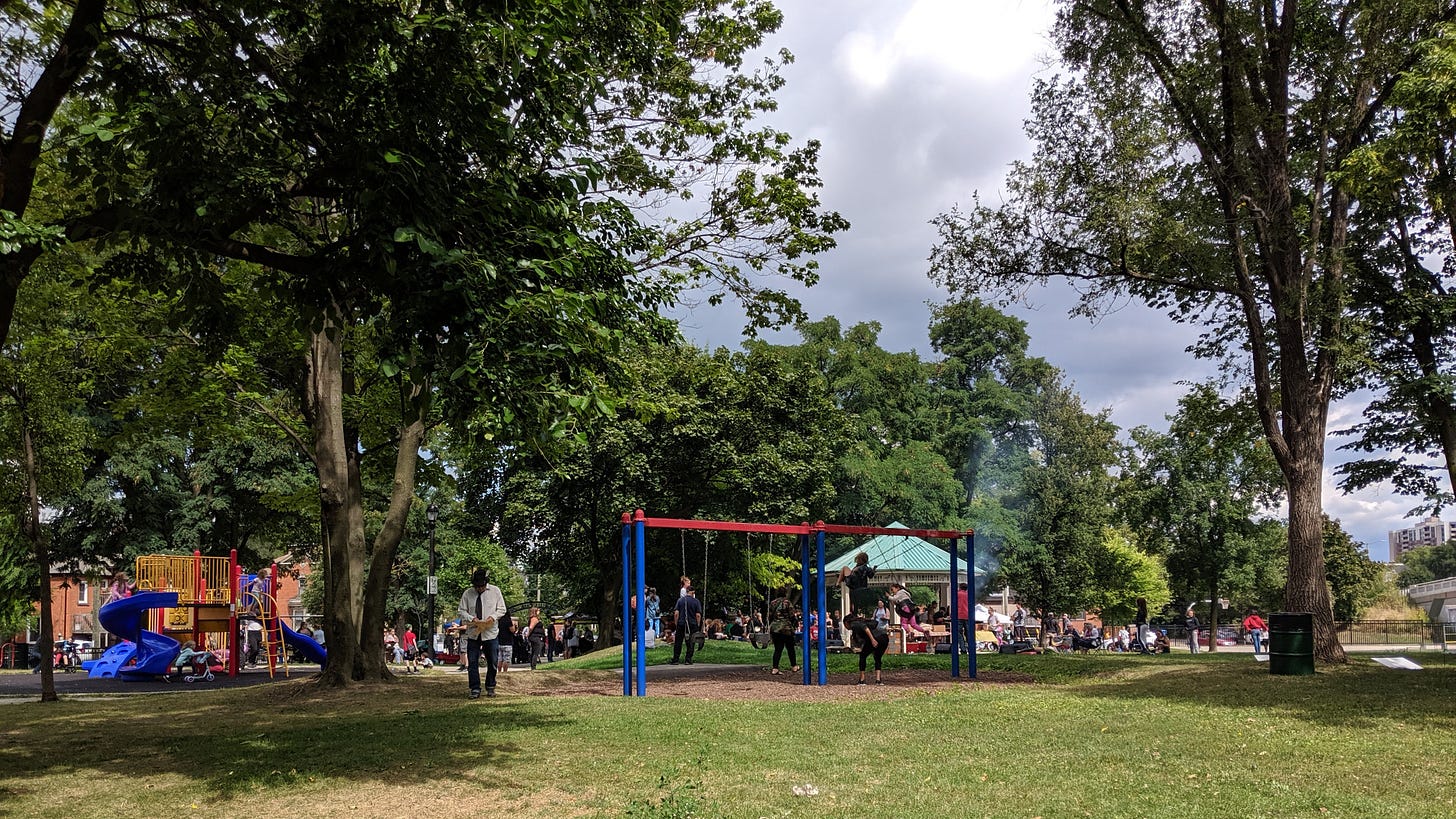 Carter Park in the Stinson neighbourhood