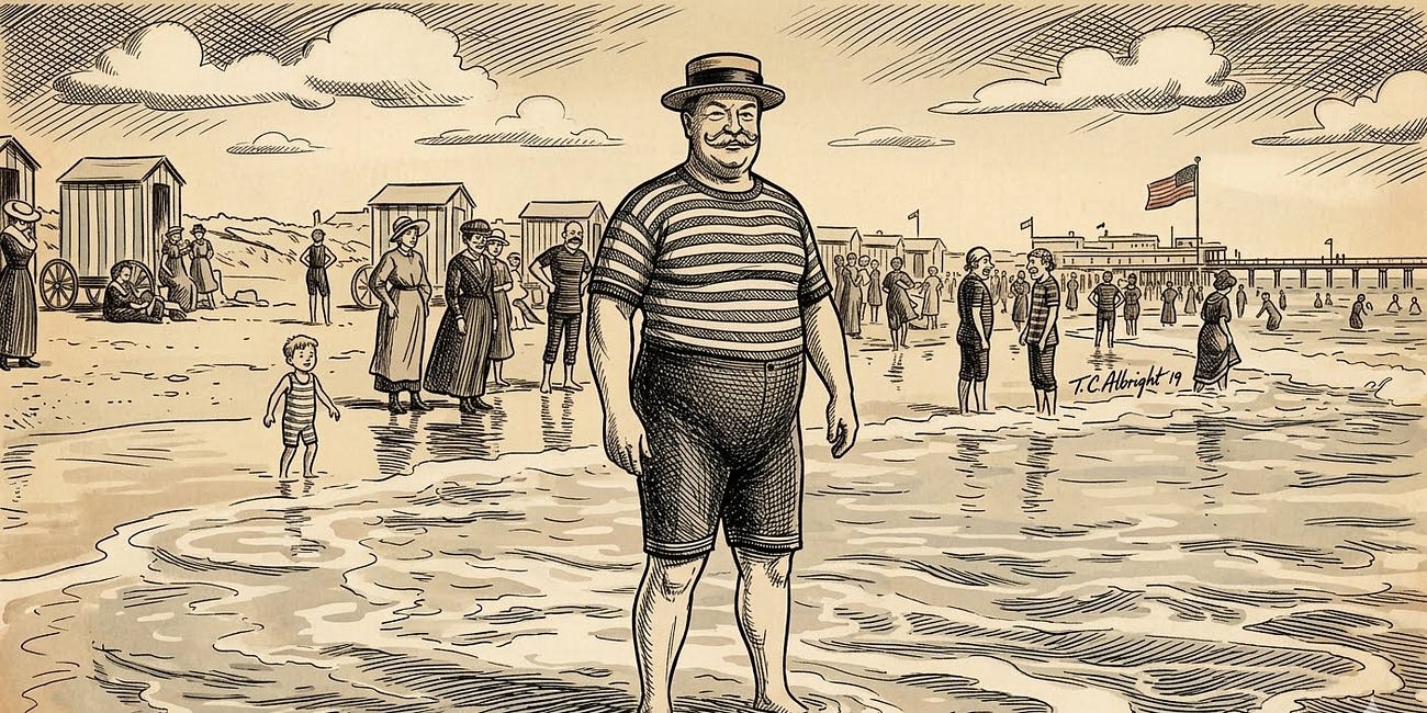 Taft at the Beach