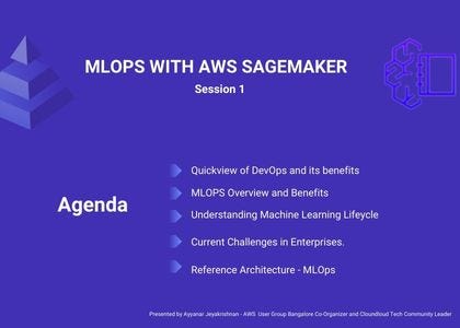 MLOPS with Sagemaker - Session 1