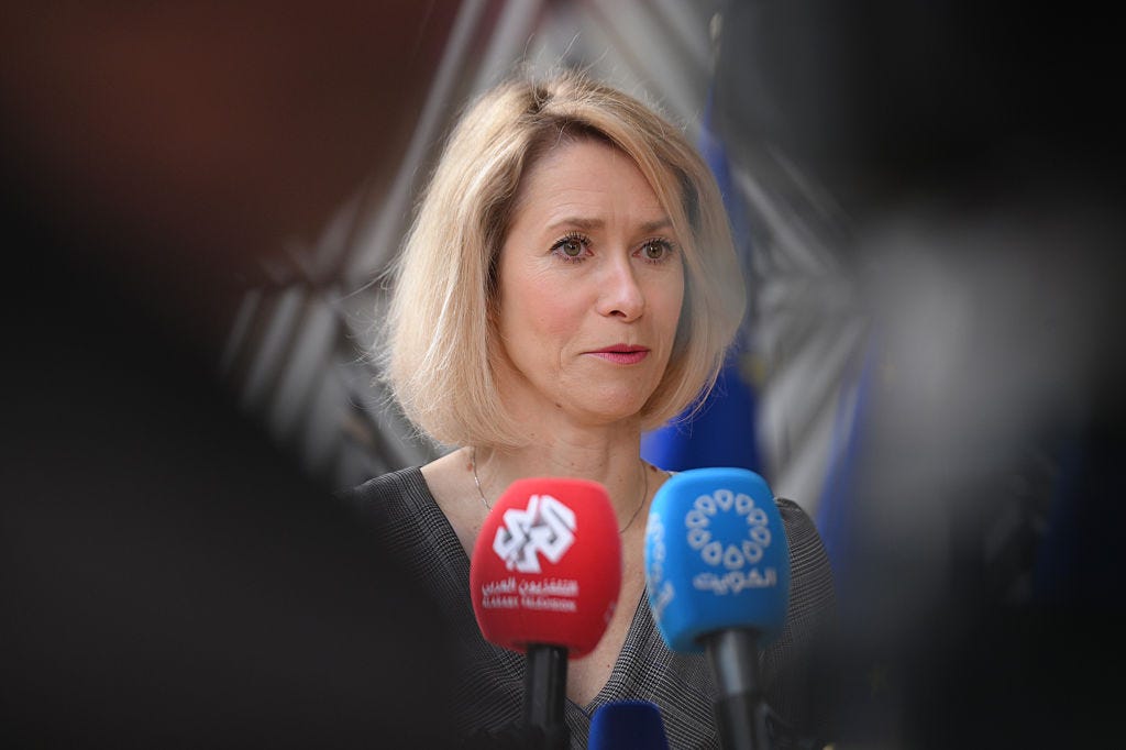 Kaja Stack Kaja Kallas megfenyegette az Oroszországgal és Iránnal együttműködő ...