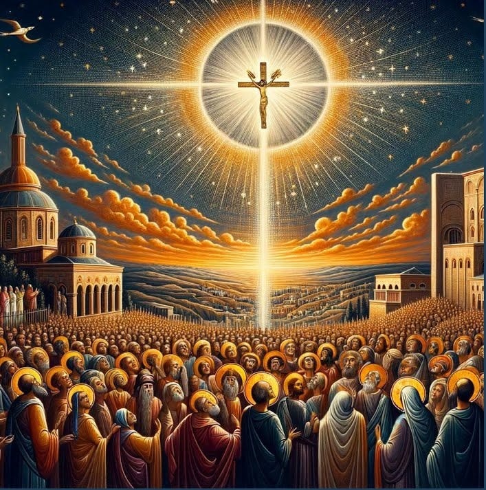 Commemoration of the Apparition of the Sign of the Precious Cross over  Jerusalem - May 7th