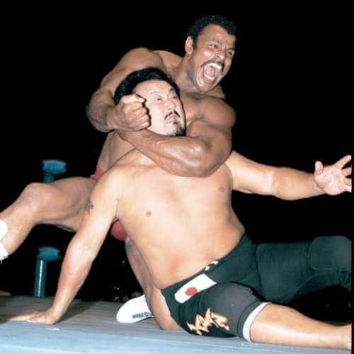 Rocky Johnson & Mr. Fuji